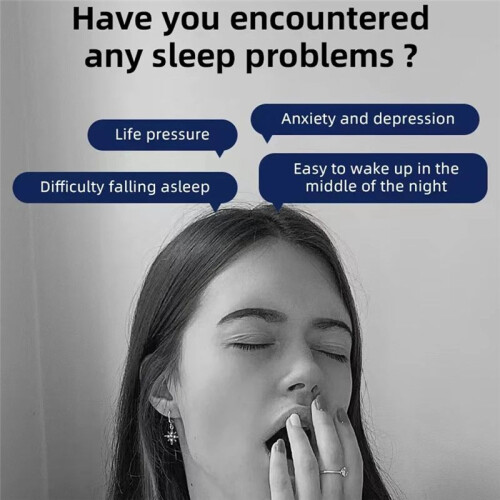 Convenient Handheld Sleep Aid EMS  Current Calming Sleep Aid Multi Level Adjustment Intelligent Sleep Aid USB 2