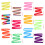 24Pcs Dancing Gym Ribbon with Handle Assorted Colors for Kids Exercise 1