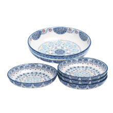 Bols en céramique lavables au lave-vaisselle, lot de 5