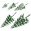 20Pièces Figurines D'arbres Miniatures Vertes ABS Pour Décor Train DIY 1