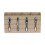 2Pcs Wooden Kitchen Utensil Organizer Assorted Color Fork Spoon Holder 1