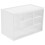 Witte plastic bureaulade-organizerdoos 5
