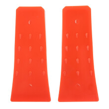 4Pcs Reusable Orange Plastic Woodcutting Chock Wedges for Tree Felling
