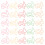 150Pcs Rabbit Shaped Paper Clips Assorted Colors Decorative Note Clips 1