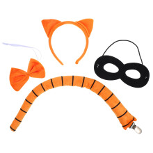 8St Kattenoren En Set Stoffen Kids Cosplay Accessoires