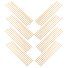 648Pièces Bandes En Bambou Beige Pour Artisanat Durable