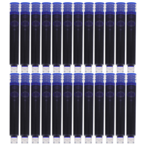 3Sets Reliable Blue Fountain Pen Ink Refills Strong Material