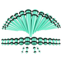 DESIGNICE Ear Gauge Stretching Kit Quick Result Gauge Stretching Kit Comfortable Fit Gauges for Ears Style2