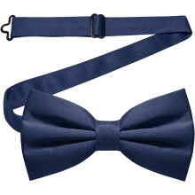 2 Packs Solid Color Pre-tied Bow Tie Adjustable Bowtie for Men