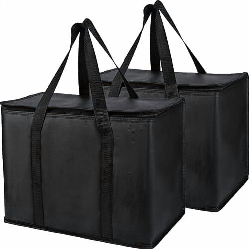 Isolert pizzaleveringspose 63 x 35 x 36 cm