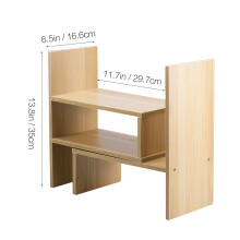 2St Bureau Boekenkast Van Hout, Voor Kantoor