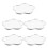 25Pcs Silver Acrylic Portable Vanity Mirrors Stick-on for Phone Use 1