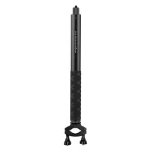 Unsichtbarer Selfie-Stick für Motorradlenker, verstellbare Länge von 28 cm bis 115 cm, mit 1/4-Zoll-Schraube für ONE X/ ONE/ EVO Kameras