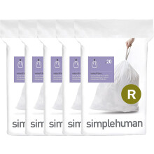 Code R specialtilpassede affaldsposer 6 gallon 100-pak