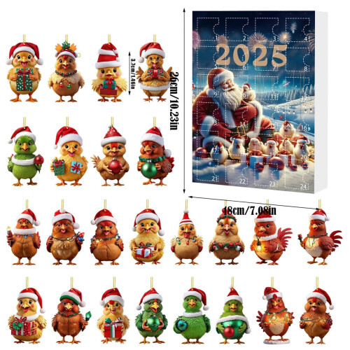 AuroraX Chicks Adventskalender2025 24-dagers lekekalender 2