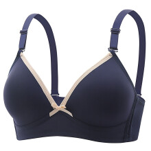 Damesbeha's, geborduurd, glanzend, comfortabel, ademend, zonder beugel, alledaagse beha's, maat 32-38