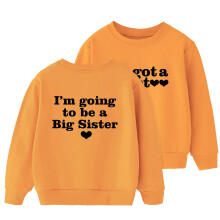 Girls Hoodies & Sweatshirts Kids Winter Long Sleeve Tops Letter Printed Sweatshirt for Children