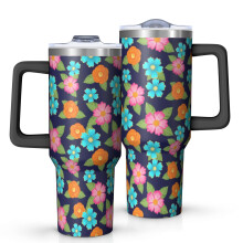 Pioneer Flower Floral Tumbler 115 ml isolerad