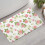 Tapete de banheiro Pioneer Flower Floral Antiderrapante 17x30 polegadas 2