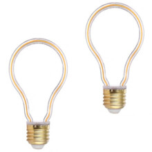 2-pak 4W E27 LED-glødepærer varm hvid