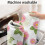 Tapete de banheiro Pioneer Flower Floral Antiderrapante 17x30 polegadas 5
