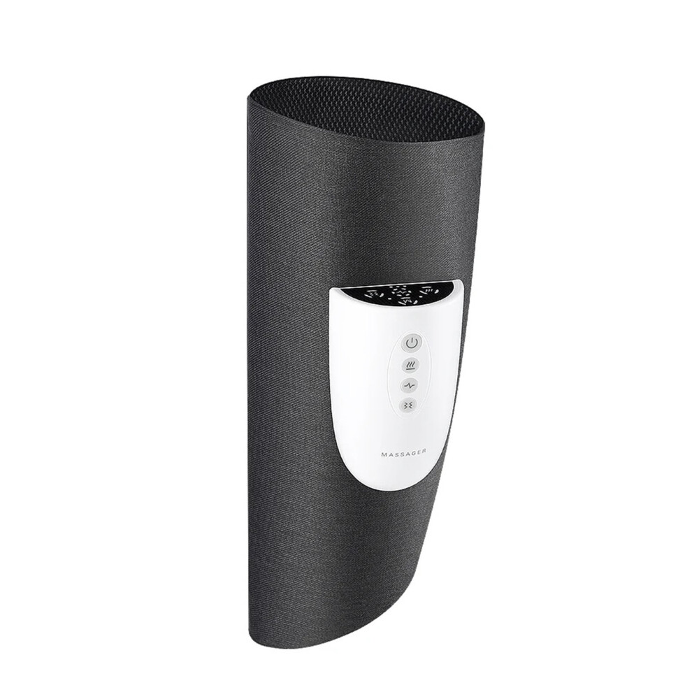 Dark/Grey Wireless Calf Massager With Airbag, Vibration, Heat & Compression Â Compatible With Most Leg Sizes