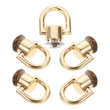 unbranded 5 Pcs Shoulder Pouch Buckles Bag Handbag Clips Hardware Golden