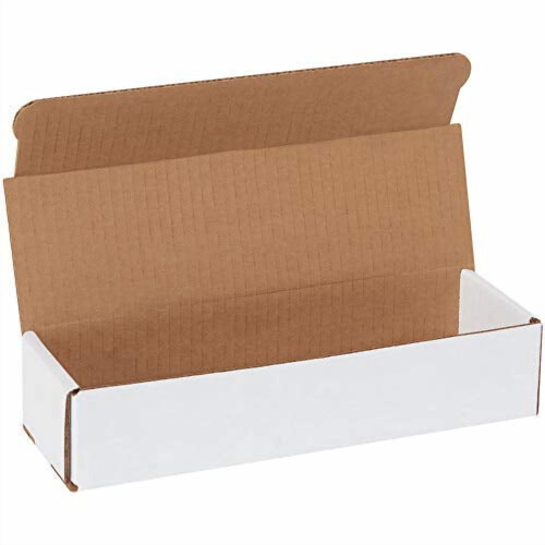 BM1032 10"C x 3"L x 2"A, Branco (Pacote com 50)