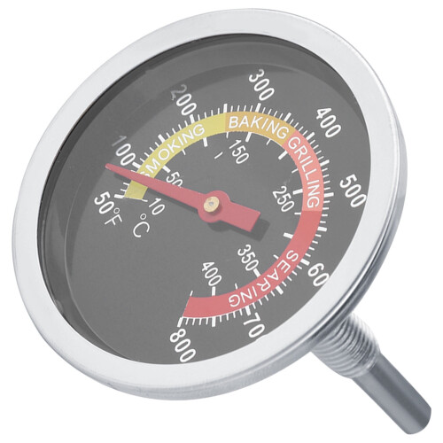 Stainless Steel BBQ Thermometer 50–800F