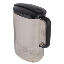 Bouilloire domestique OUNONA noire, grand pichet en plastique alimentaire pour boissons froides