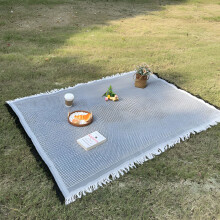 AUQ Picknickfilt 150 cm för strand- och utomhusbruk