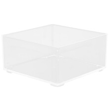 Průhledný organizér na čajové sáčky 9x3,5x1,8 palce na kávu a čaj 1 ks