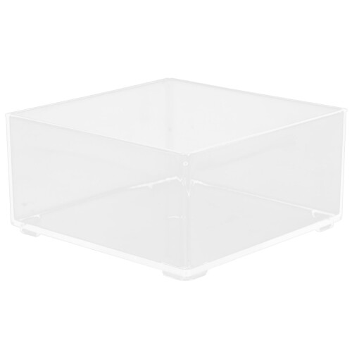 Organizer trasparente per bustine di tè, 9 x 3,5 x 1,8 pollici, per caffè e tè, 1 pezzo.