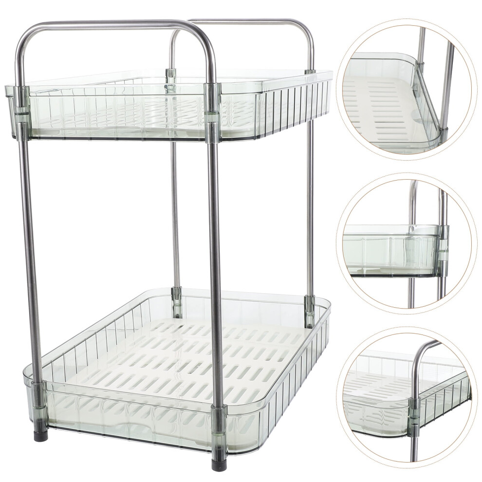 Stackable Drain Rack Tableware Storage Lightweight Dish Drying