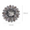 ULTNICE Black Zinc Alloy Coat Buttons 5 pcs 2