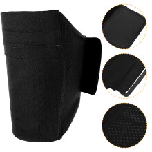 10St Elastische Zwarte Telefoon Leg Band Met Antislip En Opbergruimte