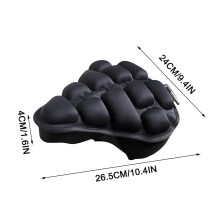 Universal Bicycle Seat Cushion Inflatable Seat Cushion Cover Portable Mini Anti-shock To Reduce Pressure With Inflatable Cylinder