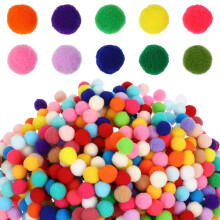 3000St Zachte Pompoms Kleurrijk Knutselmateriaal Voor Kinderen