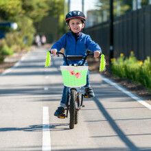 1 Set Kinderfahrradkorb, Fahrradgirlanden, Dekorationszubehör, stilvolle Fahrraddekoration für Kinder und Mädchen