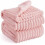 Κουβέρτα GentleSoft Coral Pink Fleece Queen για Καναπέ - Υπερ-μαλακές, άνετες κουβέρτες για 1
