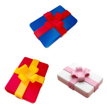 Lot de 3 boîtes cadeaux imprimées en 3D avec nœud et vis – Idéales pour la Saint-Valentin, la fête des pères, la fête des mères, les