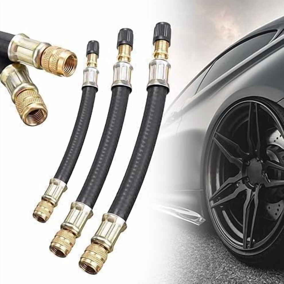 Flexible Tire Valve Extenders Â Compatible With Bicycles, Motorcycles, Rvs, Strollers 9555307337683