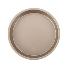 Round Cake Pan, Nonstick 10 Inch Cake Pan for Baking Gold