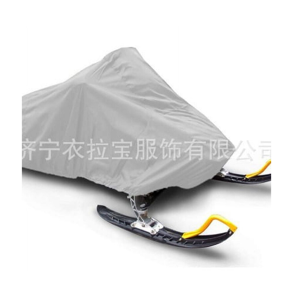 Heavy Duty Snowmobile Cover Universal Waterproof Sled Cover Universal Snow Machine Sled Cover Silver 9555307337782