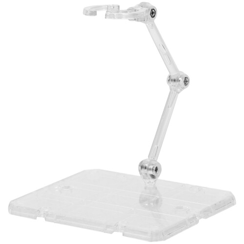 Base para Figura de Ação, 17x9,5x7,5cm, Transparente