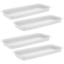 20Pièces Plateaux D'égouttage Beige Pour Plantes D'intérieur En Résine