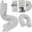 Μαξιλάρι ταξιδιού Twist Memory Foam για αεροπλάνα - Υποστήριξη αυχένα για ύπνο σε 1