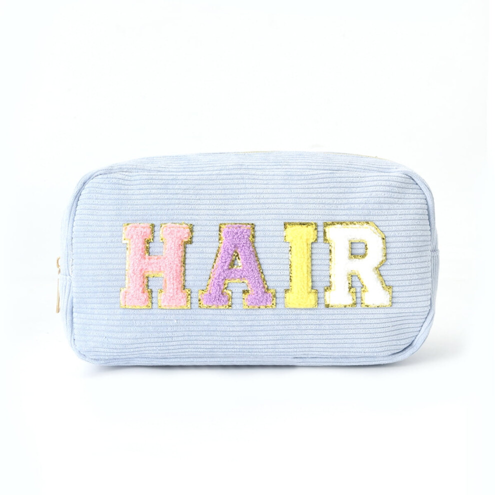 Pink/Beige/Light Glamour Cosmetic Bag, 5.7 X 10