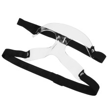 4Pièces Nez Transparent En PVC Pour Sports Basket Football Mixte