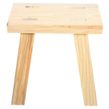 Marchepied en bois pour adultes et enfants, couleur kaki, idéal pour la salle de bain.